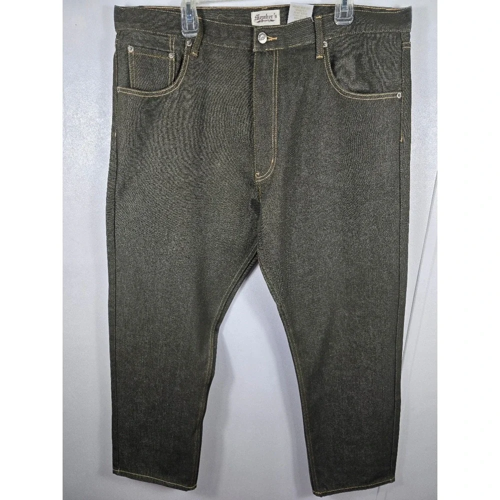 Member's Property Premium Denim Jeans‎ W40 L32 Dark Wash Straight Leg